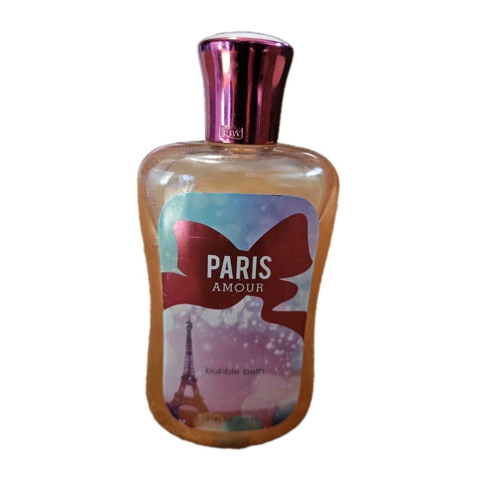 RARE Bath & Body Works‎ PARIS AMOUR Signature Bubble Bath 10oz Discontinued